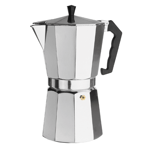 Aluminium Espressokande Til Komfur - 12 Kopper / 600 ml