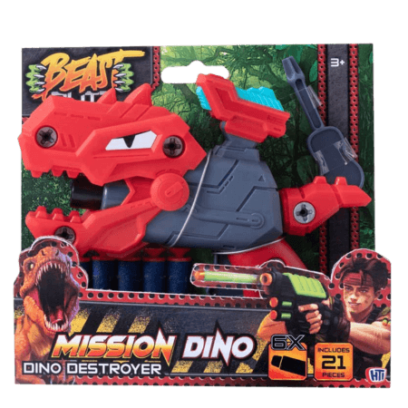 Beast Blitz Dino Destroyer Dart Gun Assorted