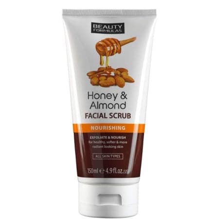 Beauty Formulas Honning & Mandel Ansigtsscrub - 150ml