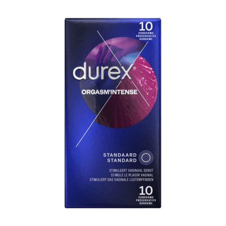 Durex Intense Orgasm Kondomer - 10 stk