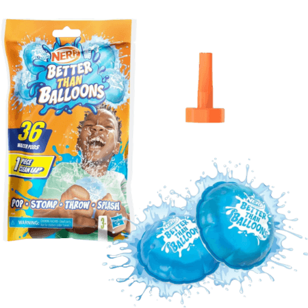 Nerf Better Than Balloons Vand-Pods – 36 Dele