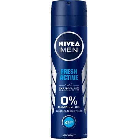 Nivea Men Fresh Active Deodorant - 150ml
