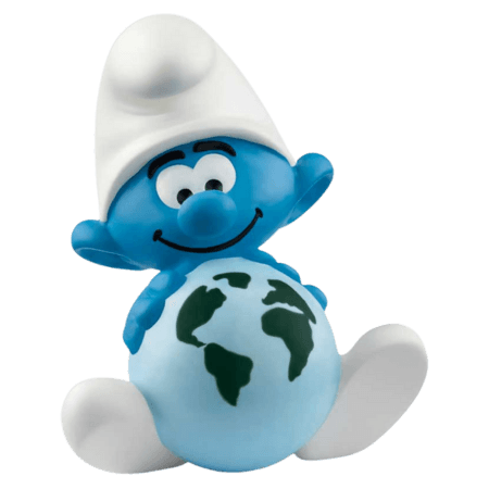 Schleich Bæredygtigheds-Smølf Mini Figur