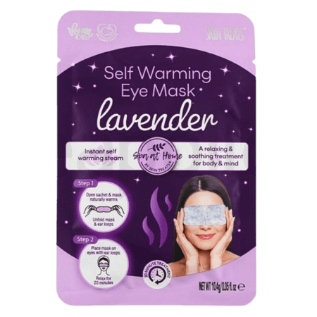 Skin Treats Selvopvarmende Øjenmaske med Lavendel