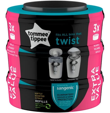 Tommee Tippee Sangenic Refill Kassette 3-Pak