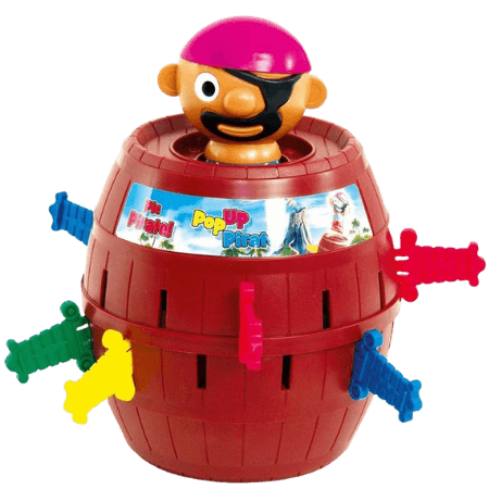 Tomy Pop Up Pirate Spil