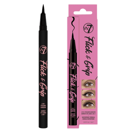 W7 Flick & Grip Pen Sort Eyeliner – 1 ml
