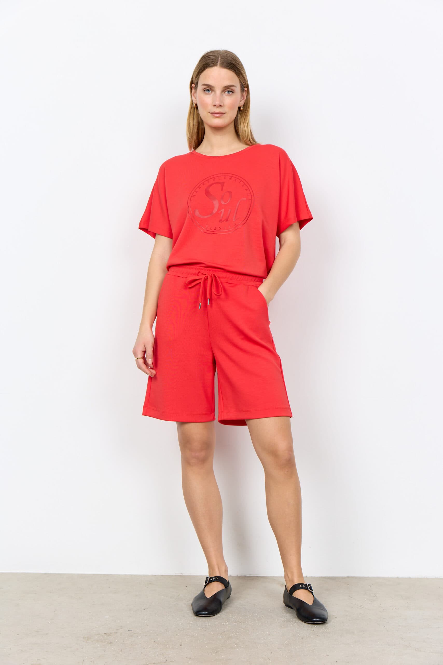 Soyaconcept BANU78 SHORTS (rød) L
