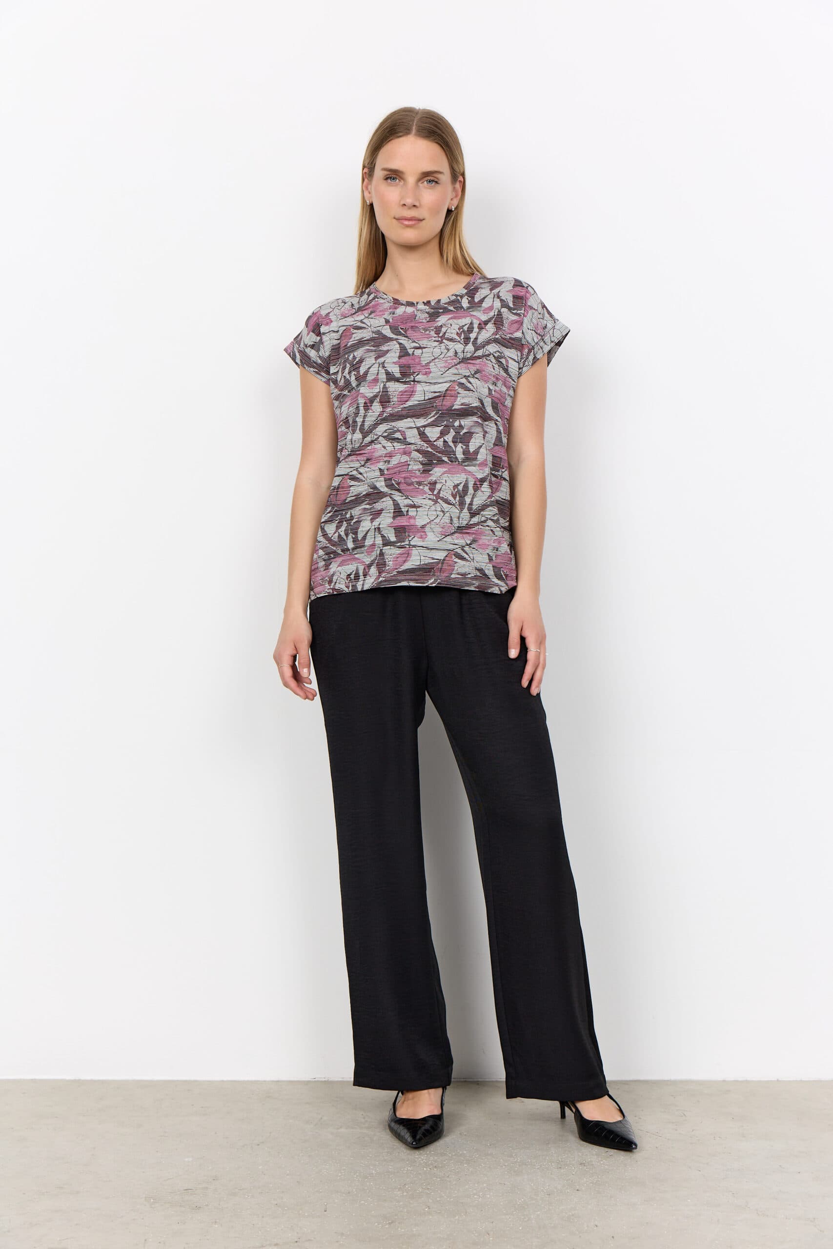 SOYACONCEPT T-SHIRT DAME GALINA 76 (ROSA)