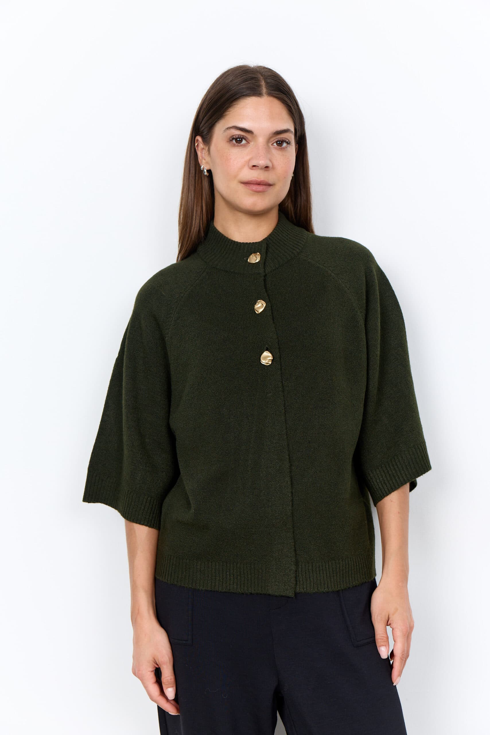 SOYACONCEPT CARDIGAN ORLEAN 27 (GRØN) XXL
