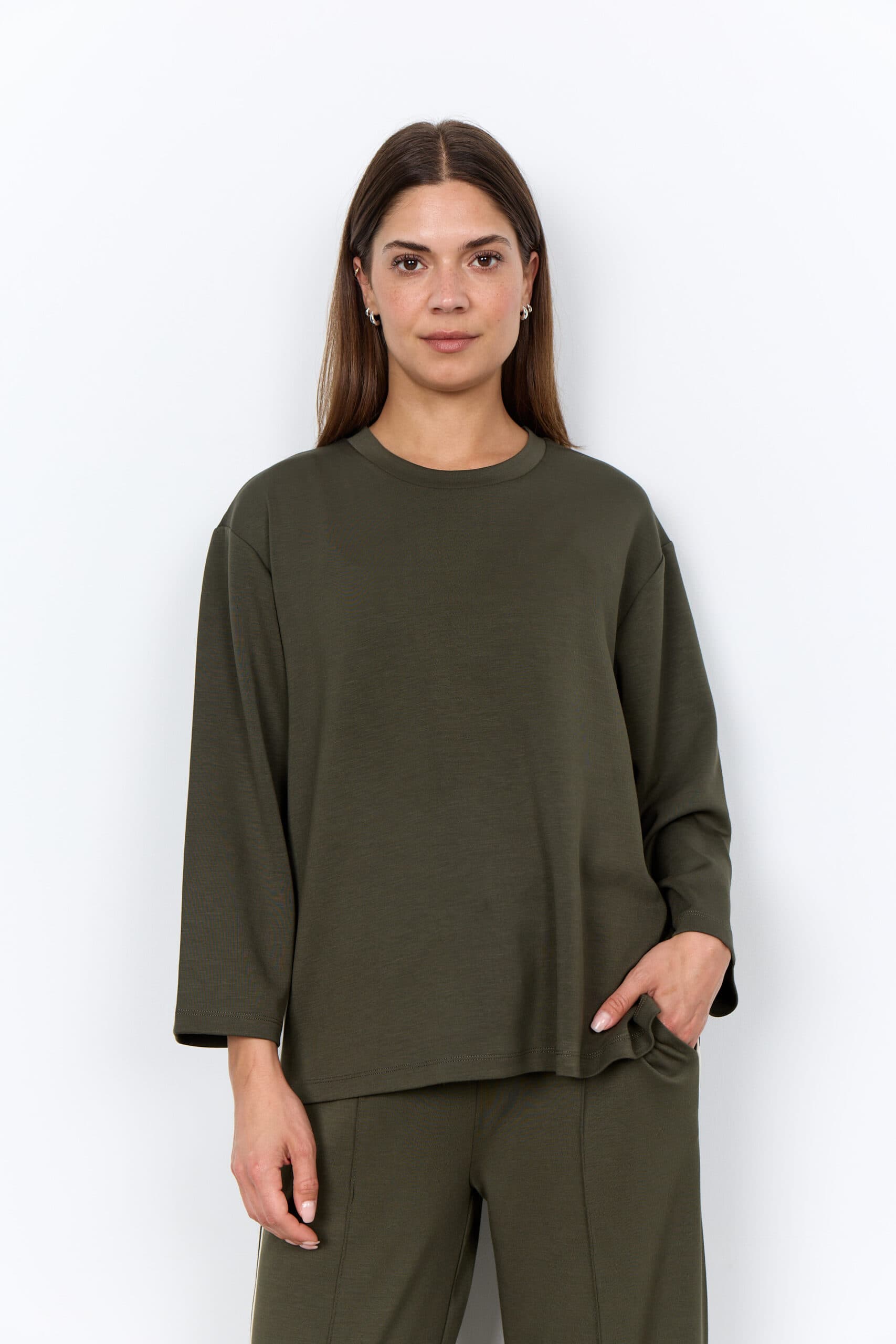 SOYACONCEPT TRØJE BANU 387 (GRØN) M