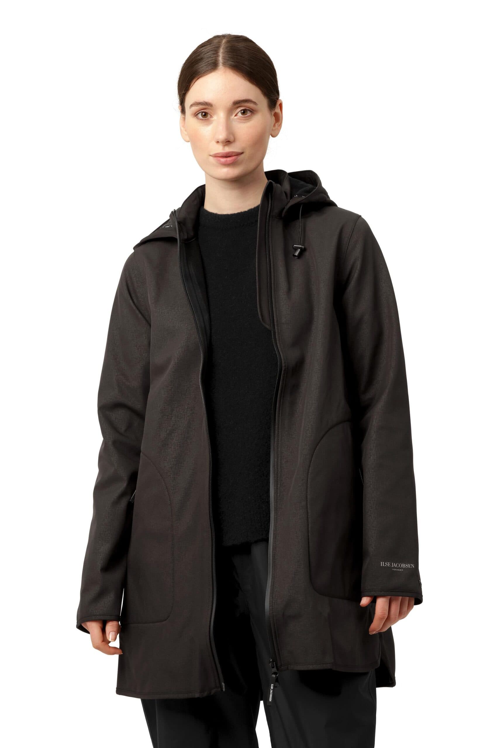 ILSE JACOBSEN SOFTSHELL JAKKE Rain135 (SORT) 40
