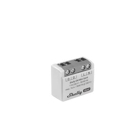 Shelly em mini gen4, wifi & zigbee måler