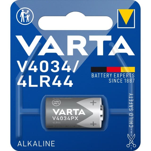 Varta Batteri PHoto 6v 100mah 4lr44