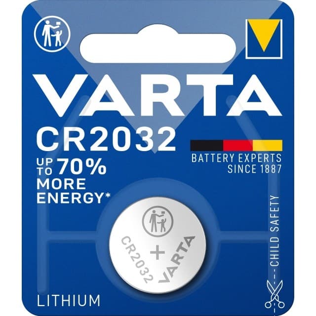 Varta Batteri cr2032 3,0v 230mah