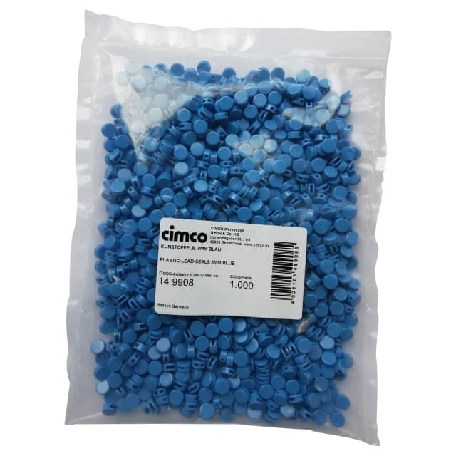 Plomber blå plast Ø8MM (1000)