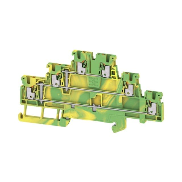 Weidmüller Pe terminal, multi-tier modular terminal
