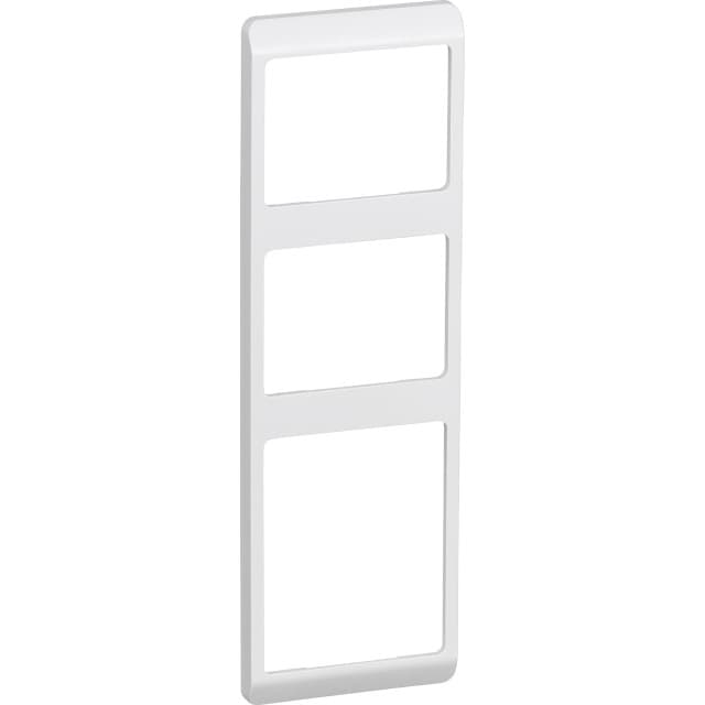 LK Opus66 ramme 3,5 modul lodret hvid