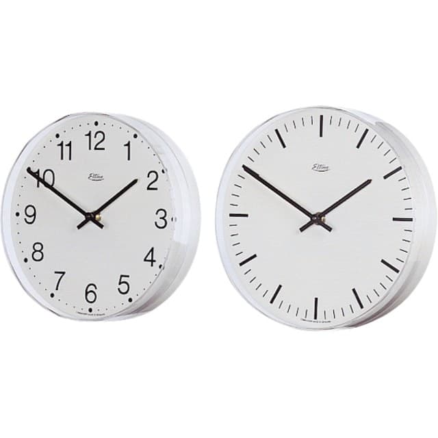 Eltime Biur hvid streg Ø250MM comm.