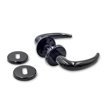 Dørgreb coupé - ø19 mm - sort