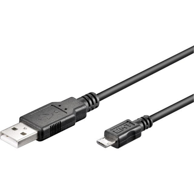 Vivolink Usb kabel, usb-a til micro usb b, 1,8m
