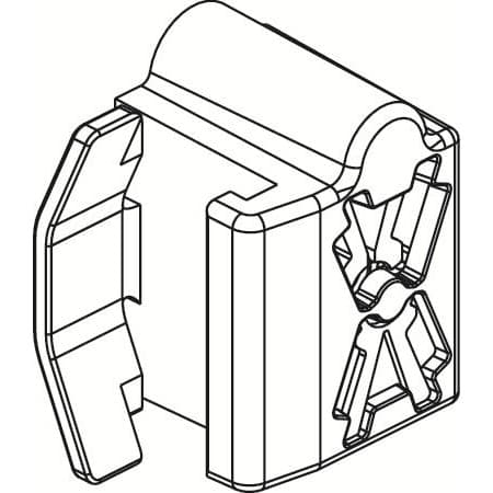 Cubic Holder for stangføring