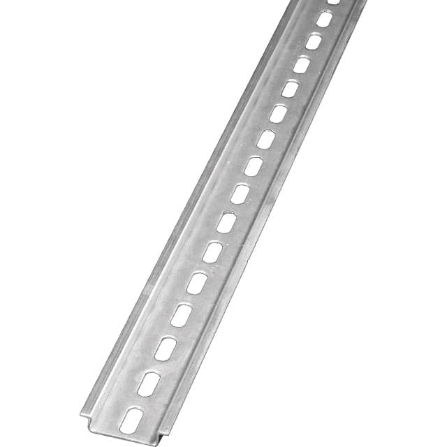 Din-skinne 7,5mm høj, 5,2x25mm hul