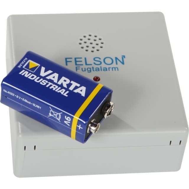 Felson Fugtalarm inkl. 9v batteri