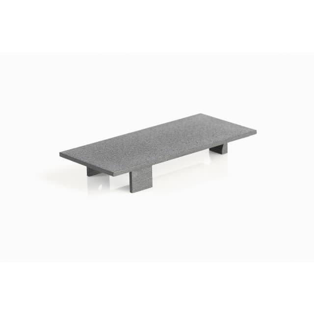 Hybrid profil endestykke sort - 2 stk