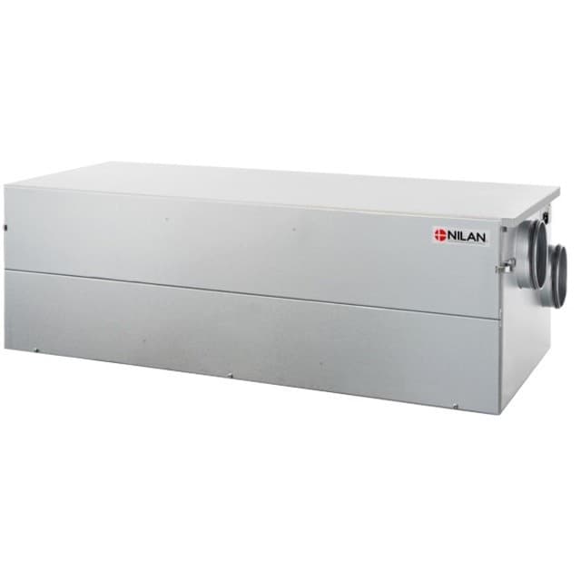 Nilan ventilationsanlæg Comfort CT200, venstre – CTS400