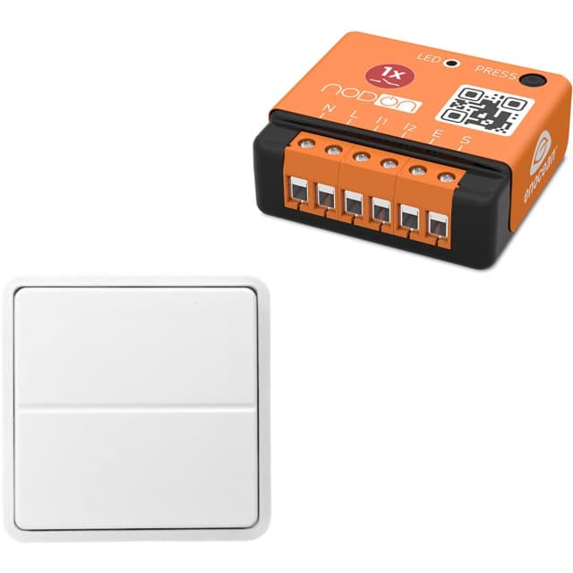 Enocean relæ + batteriløst tryk t fuga