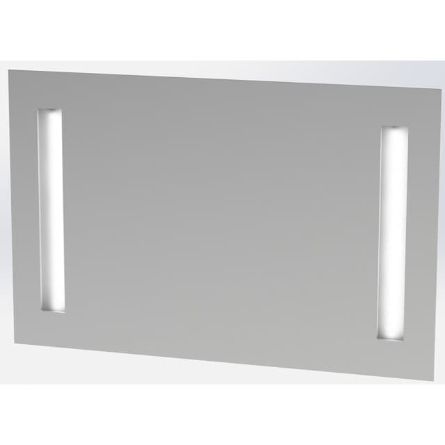 Spejl godhavn 1000x650 mm