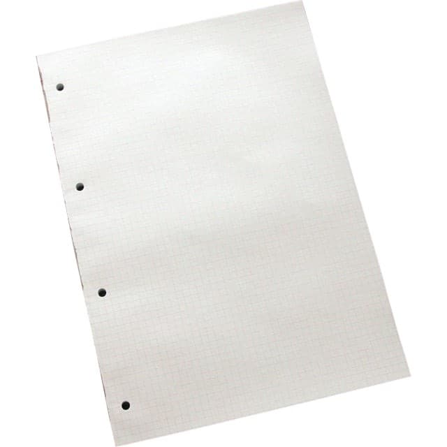 Standardblok a4 kvadreret 5 stk