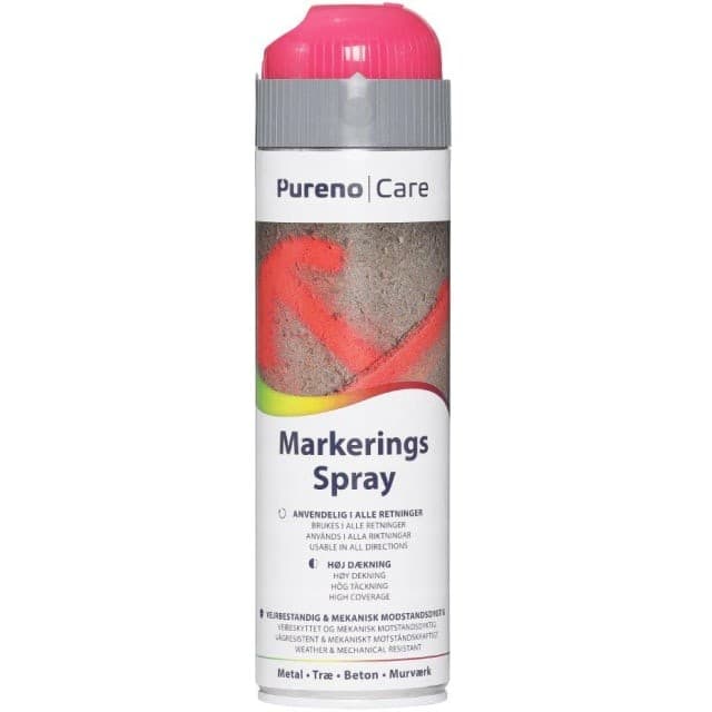 Markeringsspray pink 500 ml