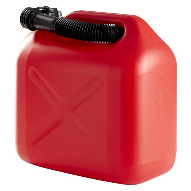 Benzindunk 10l rød plast