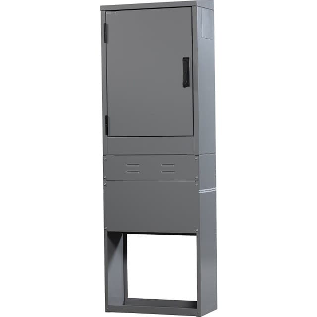 Cabinet System Vejskab 600x850x310, grå