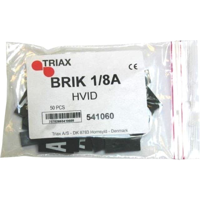 Triarca Brik ''a'' 1/8 hvid