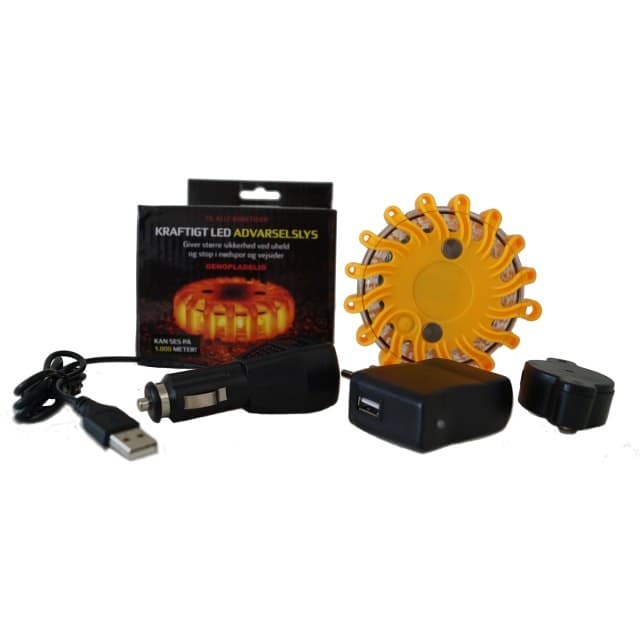 Zmartgear Advarselslys genopladelig
