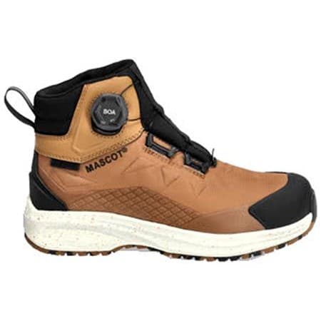 Mascot Sikkerhedsstøvle s7s boa® nøddebrun 1045