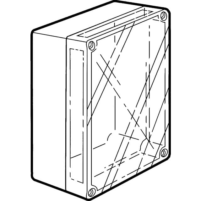 Ensto Cubo s b175xh250xd75 transp.