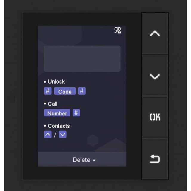 Hikvision Lcd display modul, pro serie