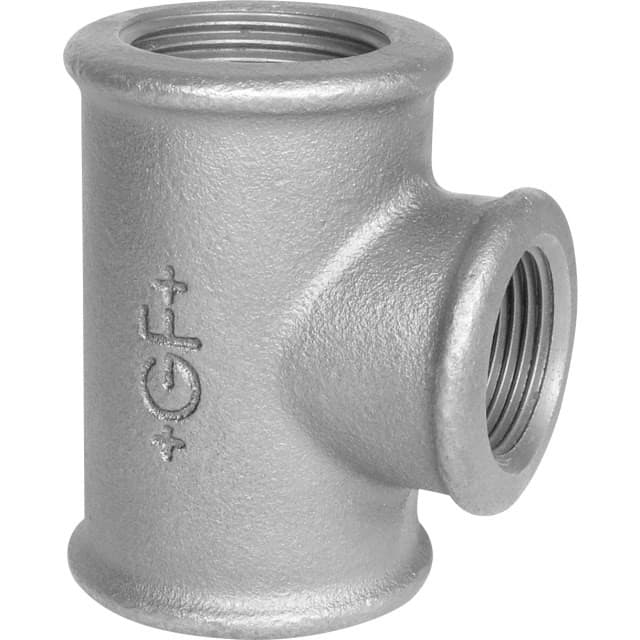 GF  t-stykke sort 2x1/2x2