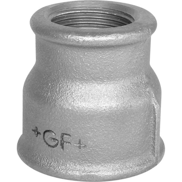 GF  formmuffe sort 1 1/2x1/2