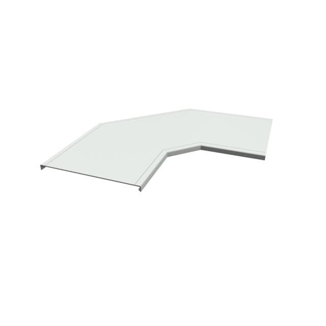 Låg til hjørne 90º 60x150 mm metatray
