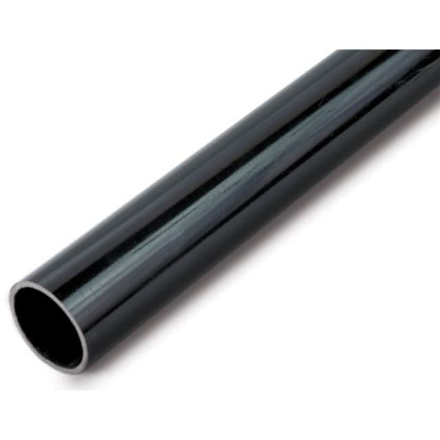 Dietzel Stålrør 16 mm sort lakeret metal 3 meter