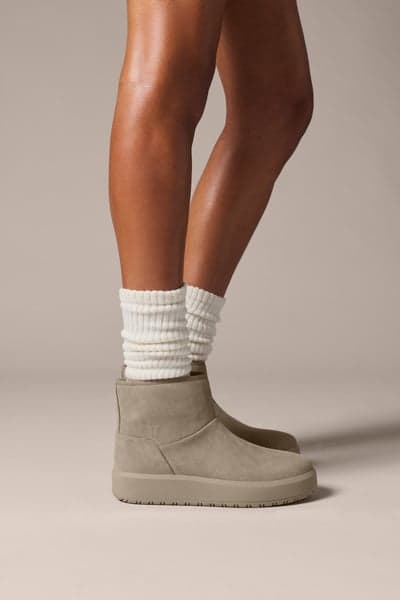 Björn Borg Women's Wooly Boots Grå, 40