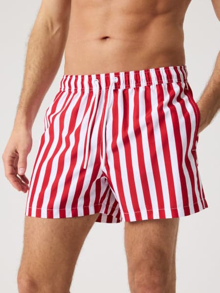 Björn Borg Borg Print Swim Shorts Rød, L