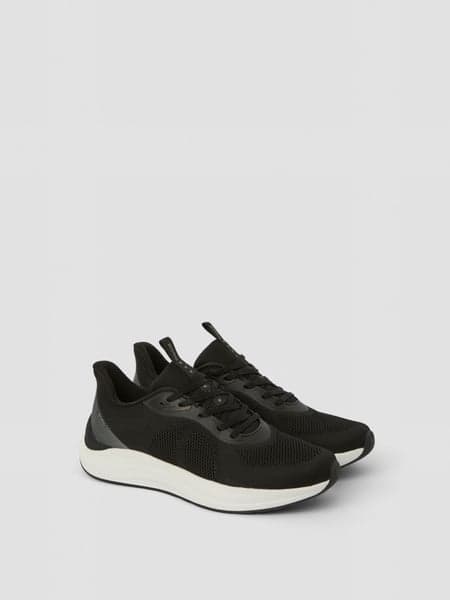 Björn Borg Unisex Ace Knit Sneakers Sort, 36