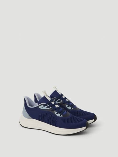 Björn Borg Unisex Ace Knit Sneakers Marineblå, 39