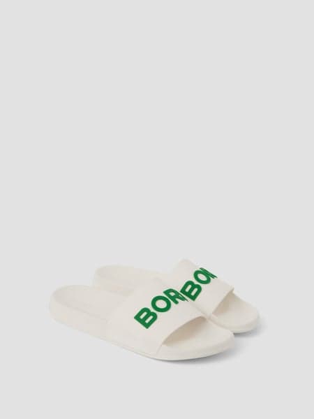 Björn Borg Unisex Knox Slides Grøn, 45